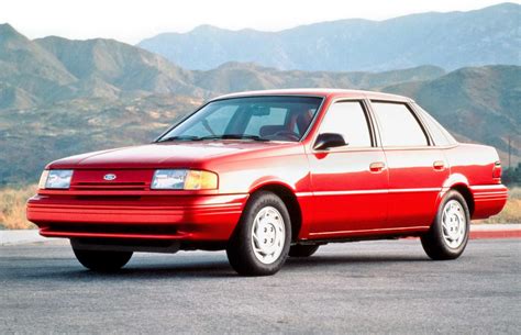 Ford Tempo 4 Door 23 Cfi Automatic 97hp 1992