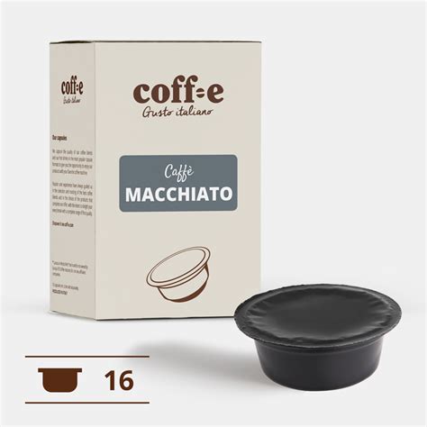 Capsule compatibili A Modo Mio caffè macchiato COFF E