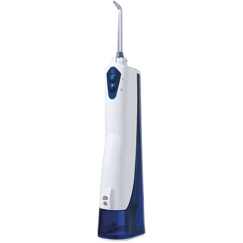 Waterpik Cordless Portable Water Flosser White And Blue