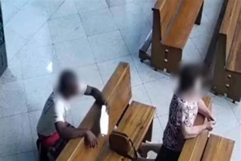 No Es Homem Se Passa Por Fiel E Furta Idosa Que Rezava Em Igreja