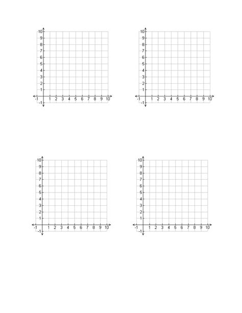 Printable Graph Paper Template | Free Download for Math and Science - MathBits