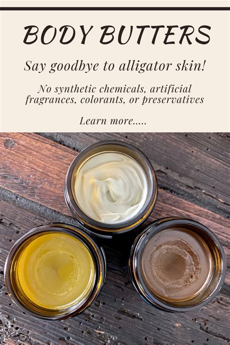 Get Rid Of Dry Skin With Organic Body Butters Organic Body Butter