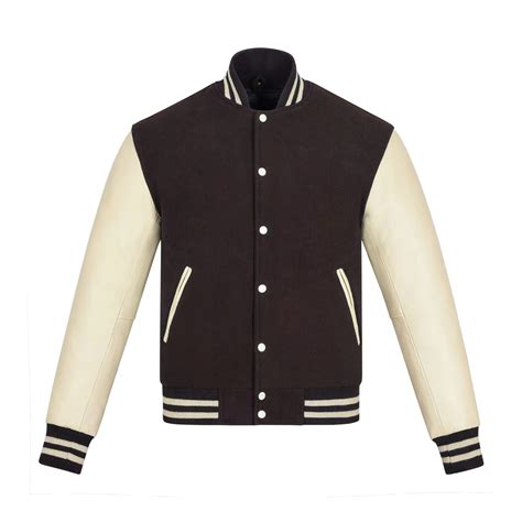 Varsity Jacket Baseball Letterman Jacket Wool And Leather Premium