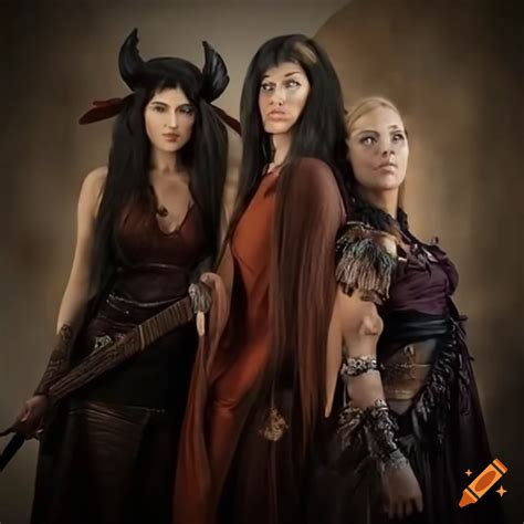 Movie Cover Of Three Female Fantasy Adventurers