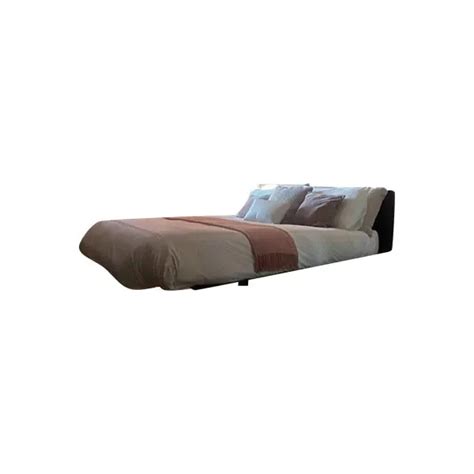 Fluttua Double Bed With Upholstered Headboard Lago Deesup