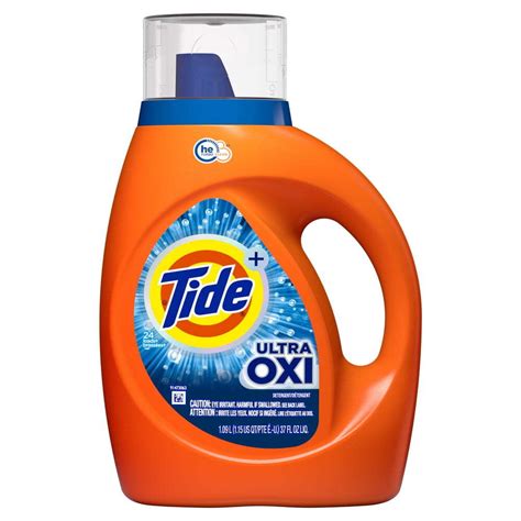 Tide Ultra Oxi Liquid Laundry Detergent Loads Fl Oz With