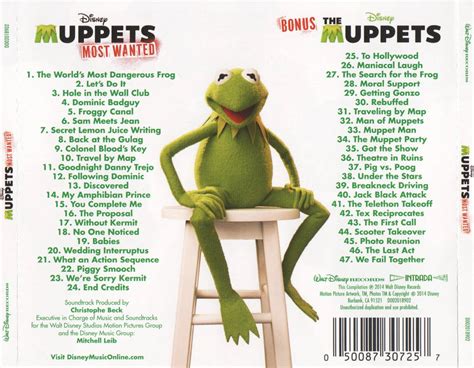 Muppets Most Wanted Original Score (Back) by kidsfan on DeviantArt