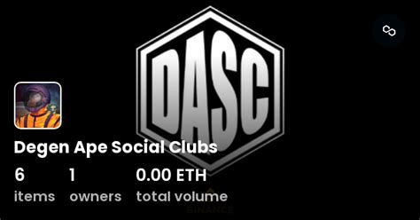 Degen Ape Social Clubs Collection Opensea