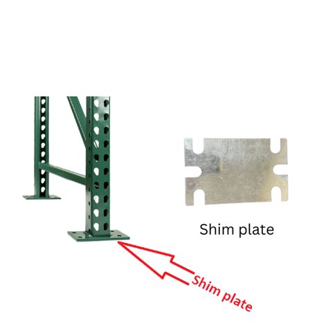 Pallet Rack Shim Plate 5 X 8 X 1 16 For Seismic Base Plate