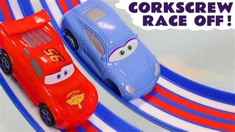 Hot Wheels Race Off With Disney Cars McQueen Toy Story Woody And The Fun Disney Cars Toys