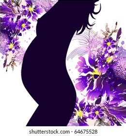 570 Naked Pregnant Woman Profile Images Stock Photos And Vectors Shutterstock