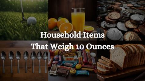 10 Household Items That Weigh 8 Pounds