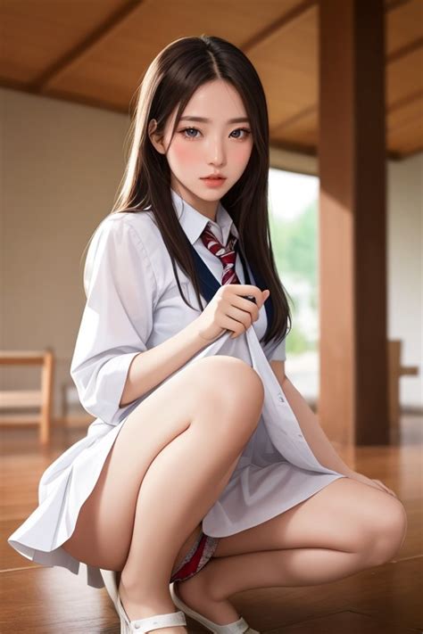 School Uniform Bottom Up Upskirt Ai Porn