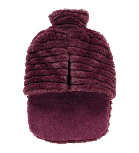 Hot Water Bottle Foot Warmer Plum
