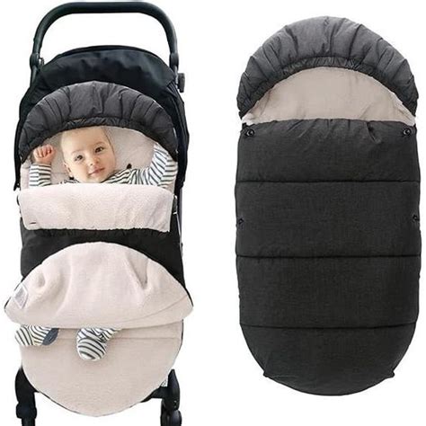 Universelle Chancelière pour Poussette Sac de Couchage Bébé Thermique