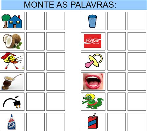 Escreva Com Suas Palavras - ESCREVA AS PALAVRAS. – atividadeparaeducacaoespecial.com