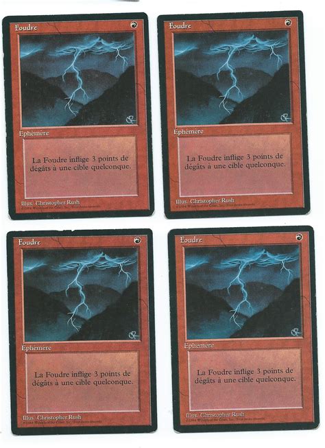 Lightning Bolt Mtg