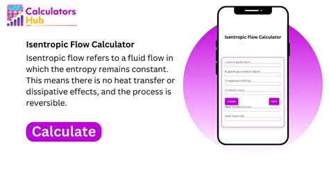 Isentropic Flow Calculator Online