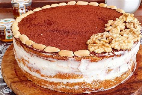 Naked Cake Con Crema Alla Vaniglia E Nutella Manjoo