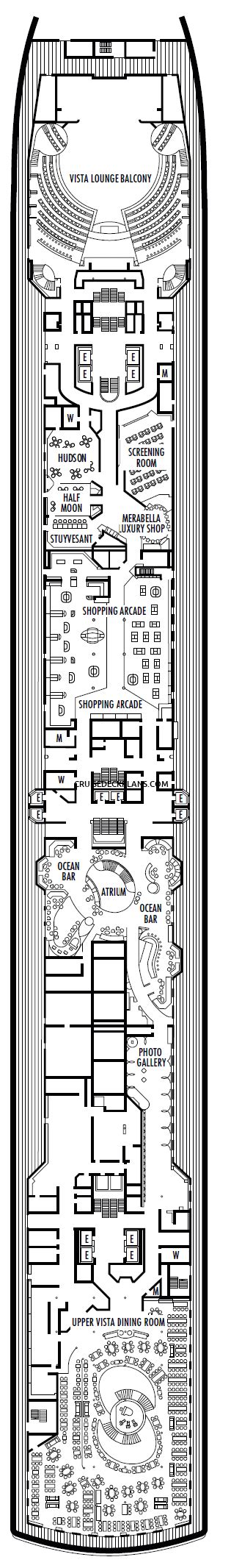 Zuiderdam Promenade Deck Plan Tour