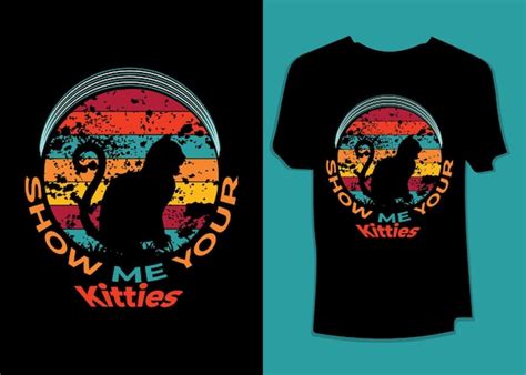 Mu Strame Tus Gatitos Dise O De Camiseta Retro Vector Premium