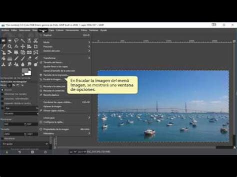 08 Tutorial De Gimp 2 10 Escalar Y Recortar YouTube