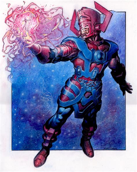 Galactus creates the Silver Surfer by Reverie-drawingly on DeviantArt