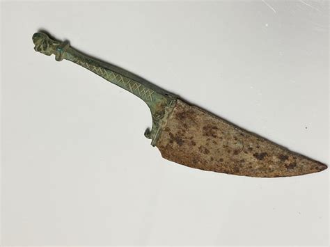 Ancient Roman Bronze Knife 1 Catawiki