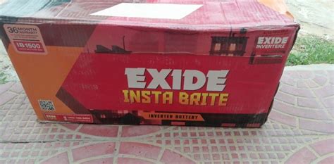 Exide Insta Brite Inverter Battery Ib1500 150ah At Rs 12000 Exide El