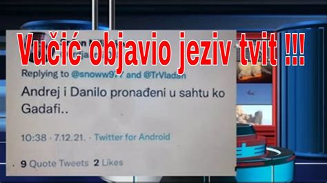 Vučić objavio jeziv tvit ozbiljne pretnje YouTube