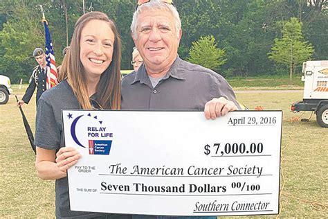 American Cancer Society Receives Donation Greenville Journal