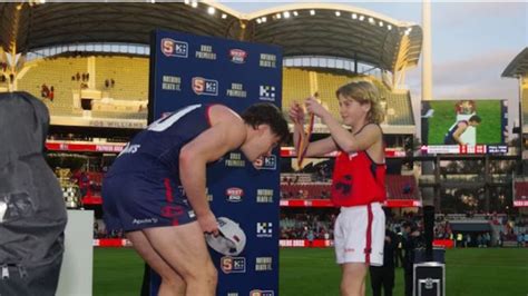 Afl Norwood And Sanfl Pay Tribute To Nick Lowden After Year