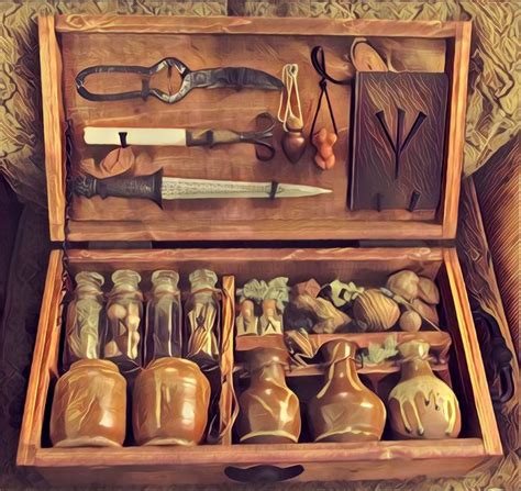 Herbalism Kit Dnd Druid Dungeons And Dragons Characters Dnd Art