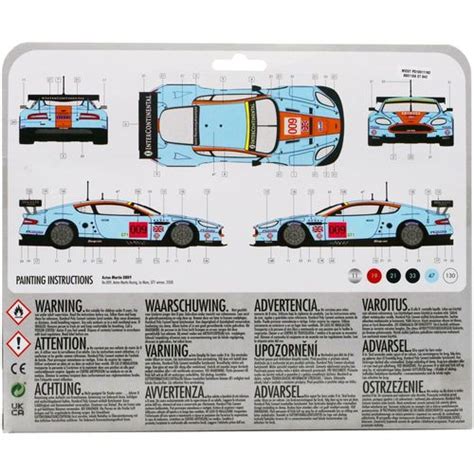 Airfix Aston Martin Dbr9 Racing Car T Set Model Kit Scale 132 With