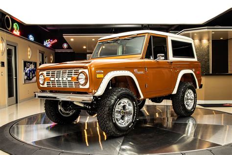 Restored 1975 Ford Bronco 4X4 Has Everything You Need To Start Your