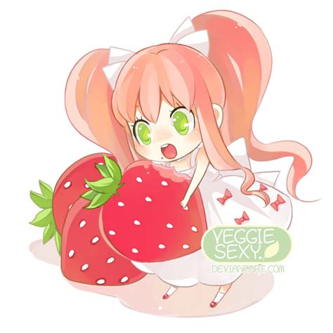 Strawberry By Veggiestudio On Deviantart