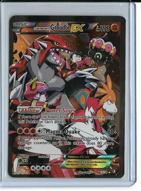 Team Magma S Groudon EX Double Crisis 15 34 Value 5 50 58 00 MAVIN