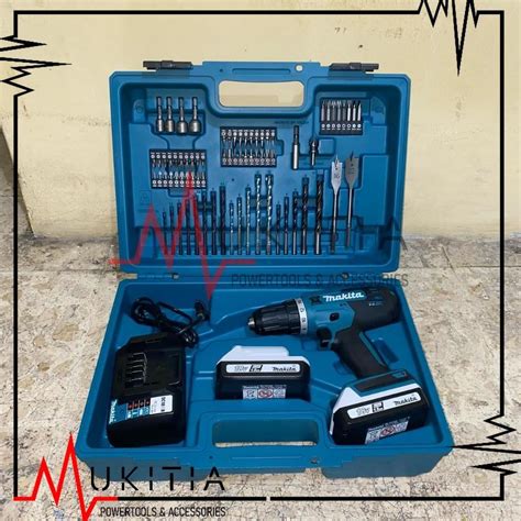 Jual Makita Df Koper Set Mata Bor Volt Mesin Bor Tangan Beton