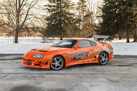 Toyota Supra MK4 Orange