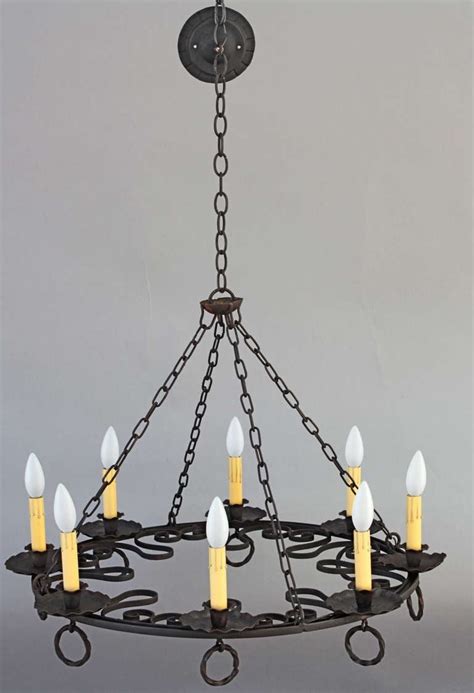 1 Of 5 Classic Spanish Revival Chandeliers At 1stdibs