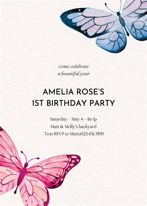 Gentle Friends Birthday Invitation Template Greetings Island