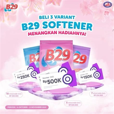 Beli Varian B Softener Menangkan Hadiah Ovo Jutaan Rupiah