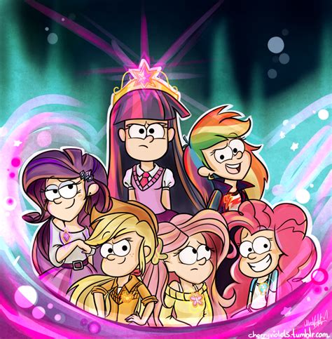 Elements, unite! by *TheUltraVioletS on deviantART My Little Pony ...