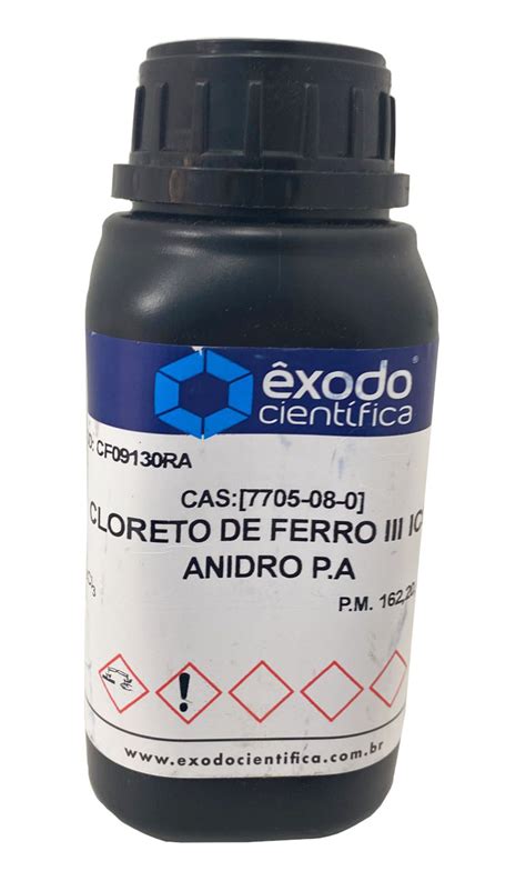 Cloreto De Ferro P A ACS 500g QUIMISUL SC BRASIL LTDA