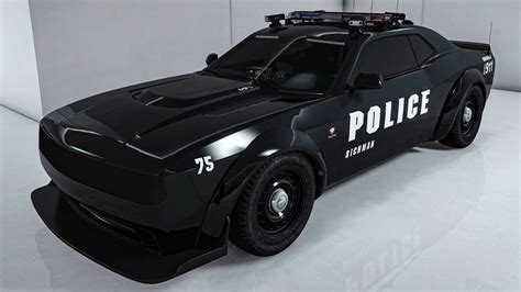 Bravado Gauntlet Interceptor Hellcat Police Car Customization