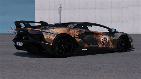 Lamborghini Aventador SVJ Chernobyl Skin GTA 5 Mods