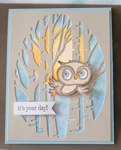 Masculine Birthday Cards Birthday Cards For Men Owl Card Hand Made