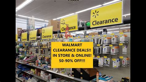 Walmart Clearance Deals In Store And Online 50 90 Off Youtube