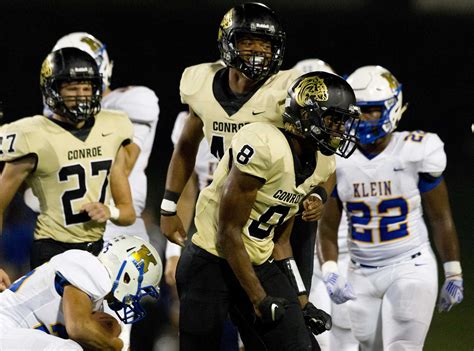 Football Conroe Routs Klein For Huge Homecoming Win