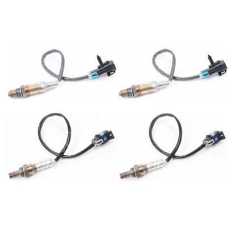 4x O2 Oxygen Sensor Up And Downstream For 2006 2007 Chevrolet Silverado 1500 Tahoe Ebay